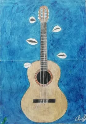 Guitarra Dorada